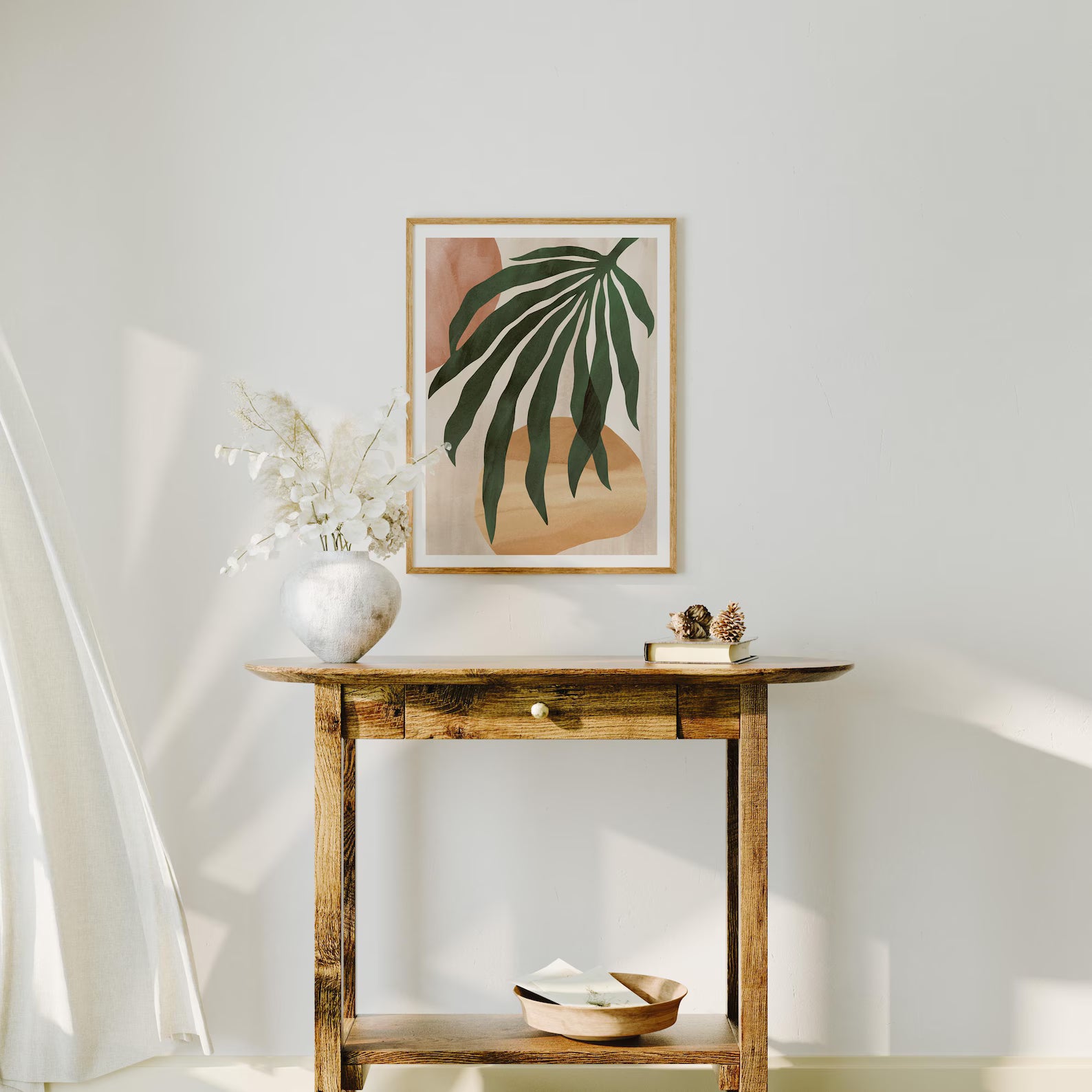 Vertical 3x4 Wall Frame Mockup