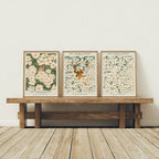 3 Vertical 3x4 Frames Mockup