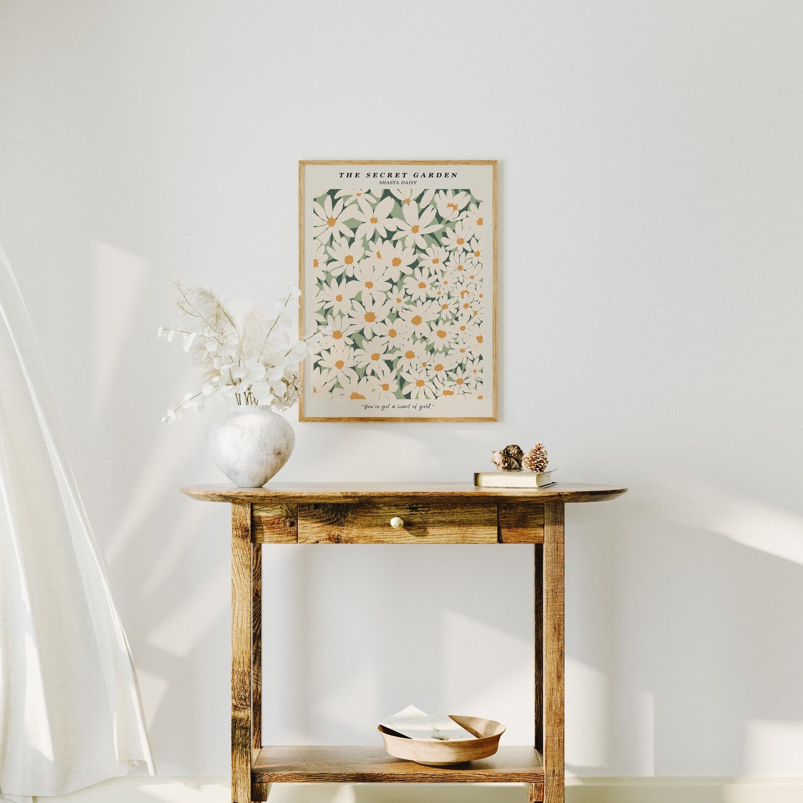 Vertical 3x4 Wall Frame Mockup