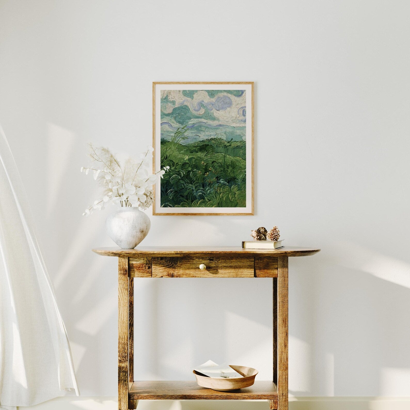 Vertical 3x4 Wall Frame Mockup