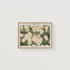 Horizontal 4x3 White Wall Frame Mockup