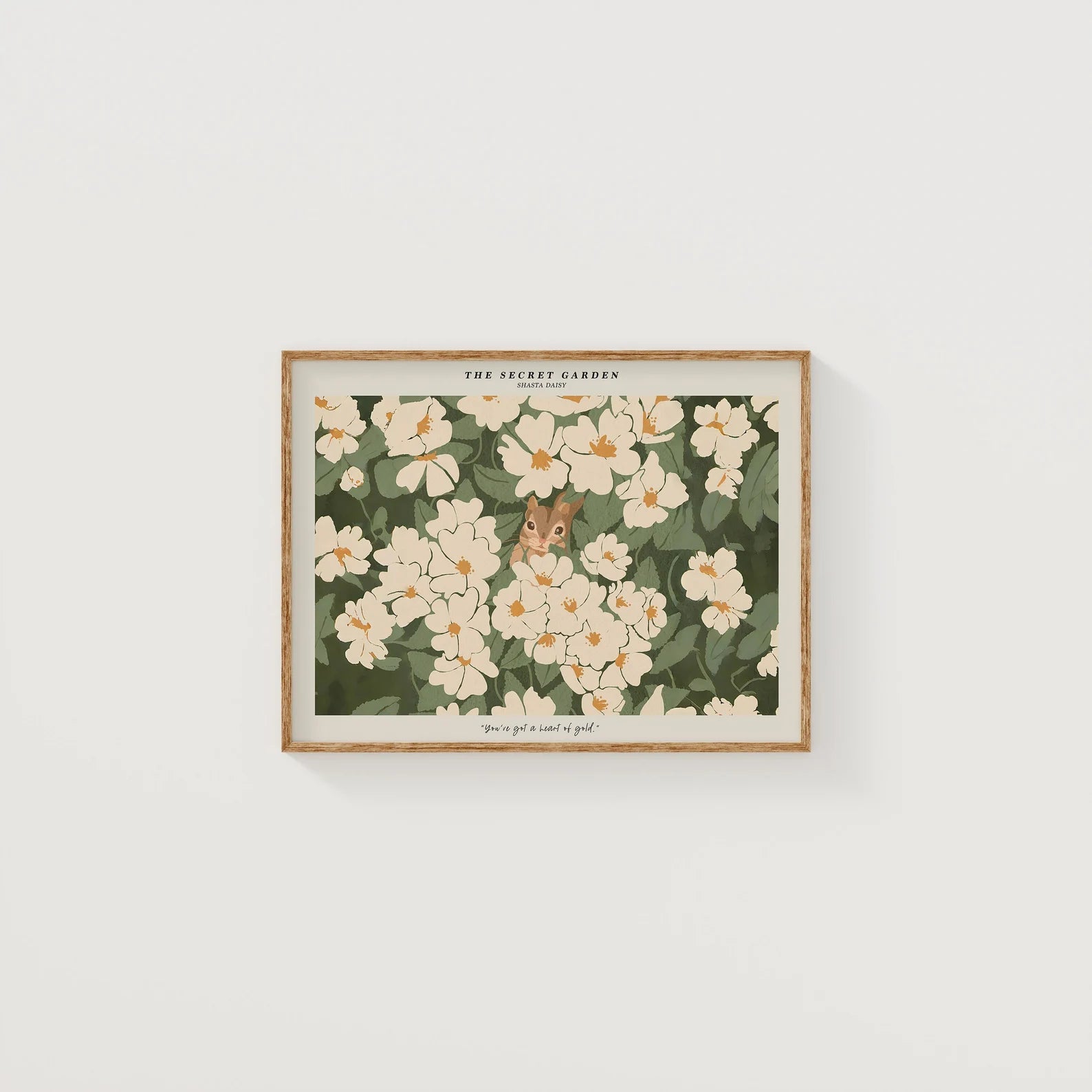 Horizontal 4x3 White Wall Frame Mockup