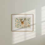 Horizontal 7x5 Wall Frame Mockup With Sunlight