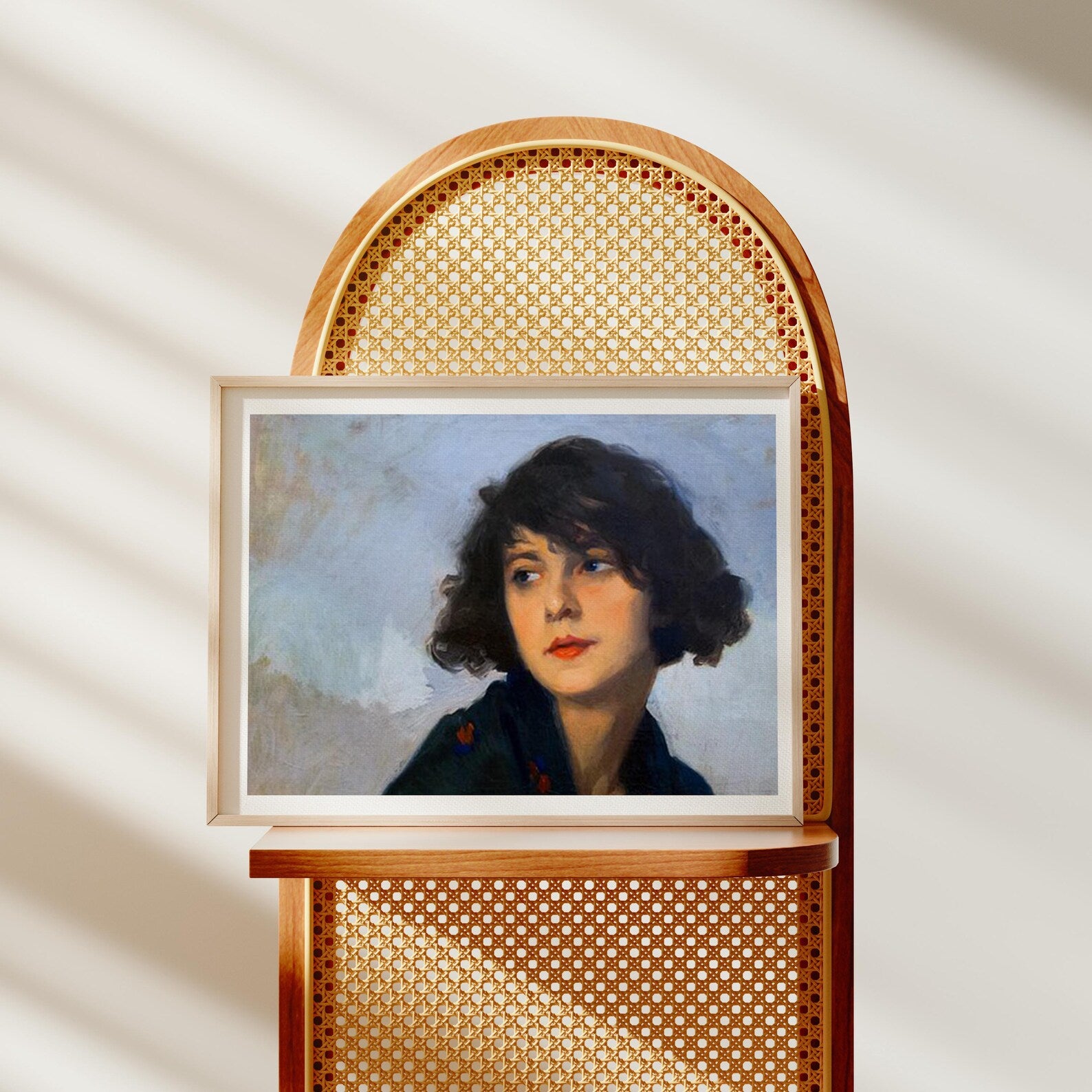 Horizontal 4x3 Frame Mockup With Sunlight