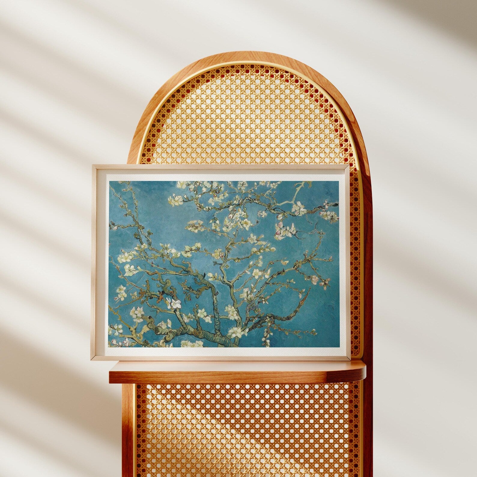 Horizontal 4x3 Frame Mockup With Sunlight