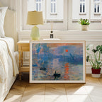 Horizontal 4x3 Bedroom Frame Mockup