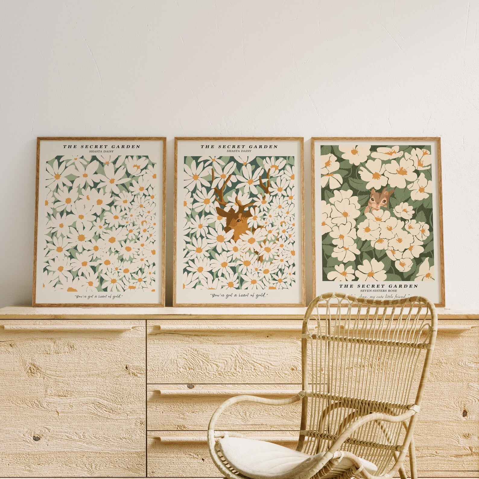 3 Vertical A1 Frames Mockup