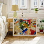 Horizontal 4x3 Bedroom Frame Mockup