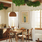 Vertical 3x4 Dining Table Wall Frame Mockup