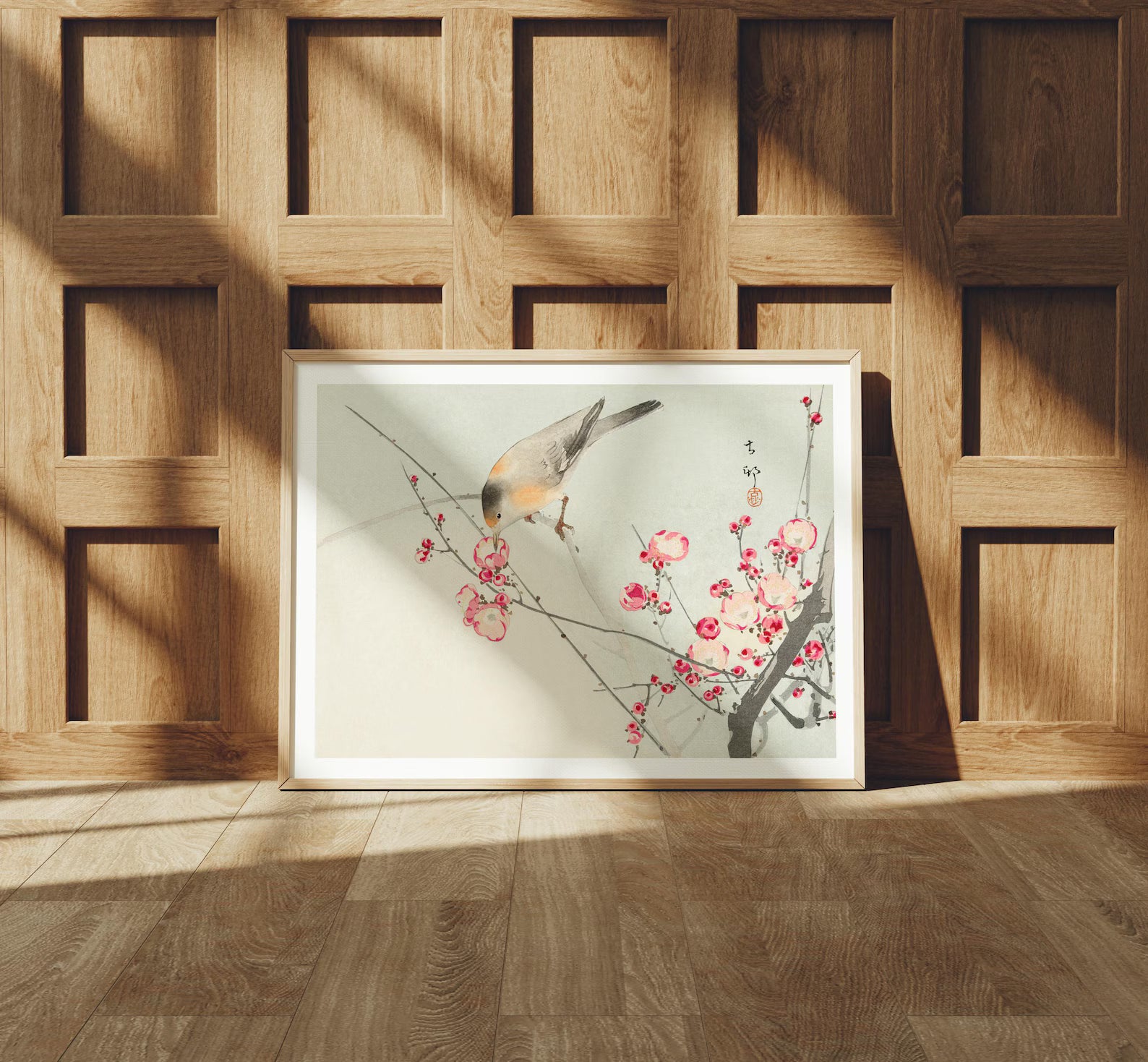 Horizontal 4x3 Frame Mockup With Sunlight