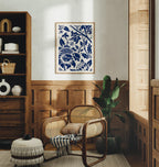 Vertical 3x4 Wall Frame Mockup With Sunlight