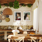 2 Vertical 3x4 Wall Frames Mockup With Sunlight