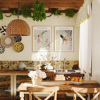 2 Vertical 3x4 Wall Frames Mockup With Sunlight