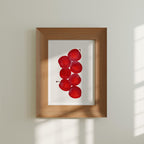 Vertical 5x7 Wall Frame Mockup With Sunlight