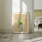 Vertical 3x4 Frame Mockup With Sunlight