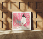 Square Frame Mockup With Sunlight