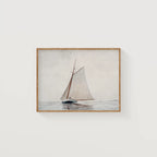 Horizontal 4x3 White Wall Frame Mockup