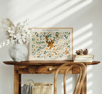 Horizontal 4x3 Frame Mockup With Sunlight