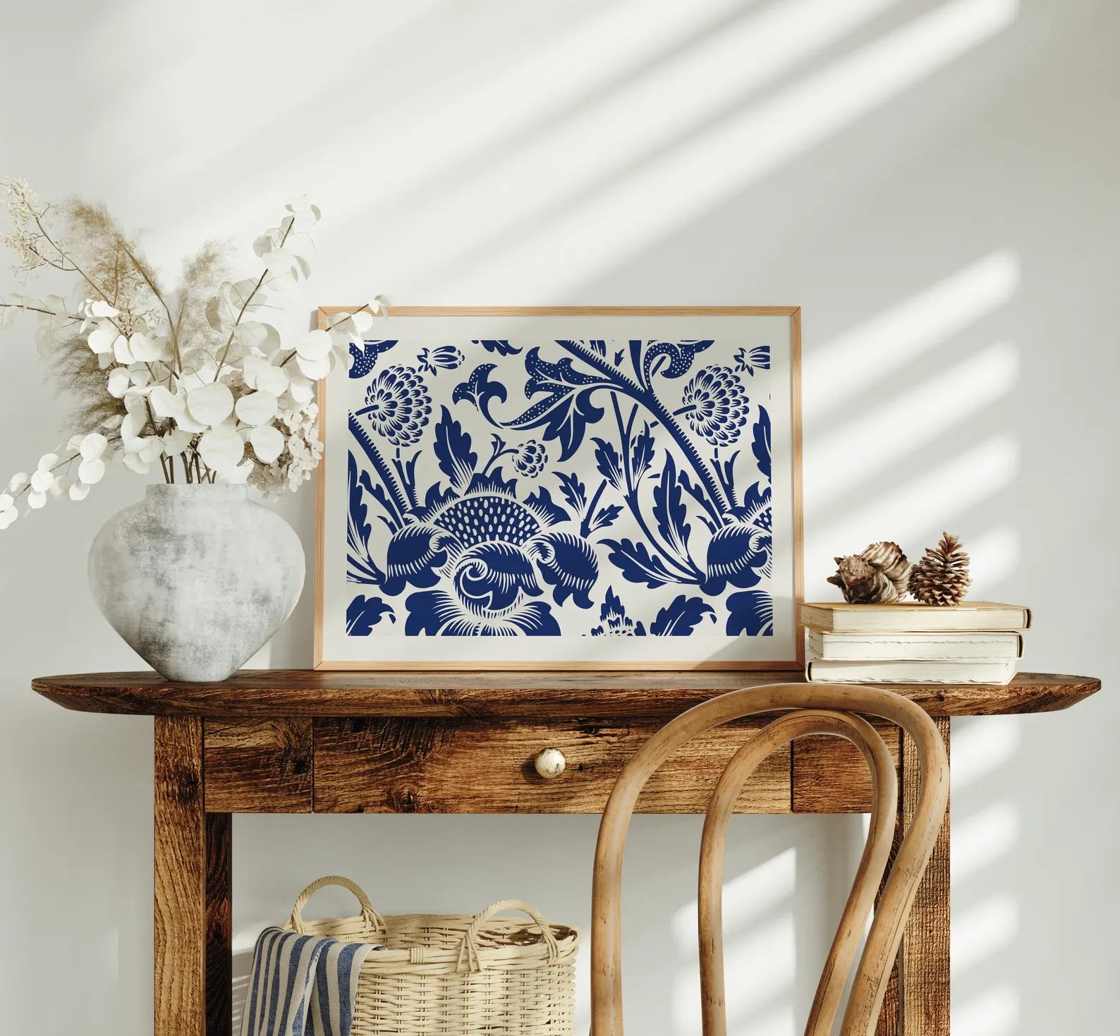 Horizontal 4x3 Frame Mockup With Sunlight