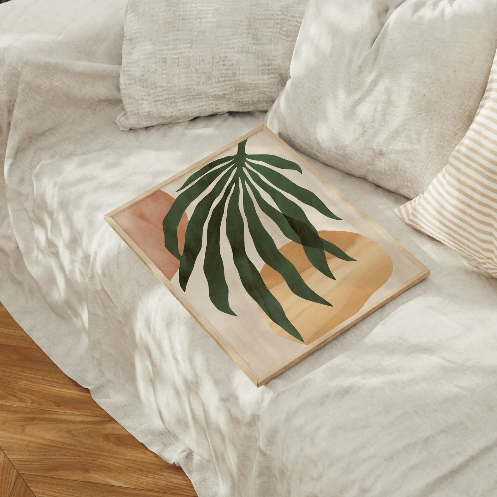 Vertical 3x4 Frame Mockup With Sunlight