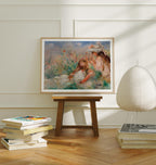 Horizontal 4x3 Frame Mockup With Sunlight