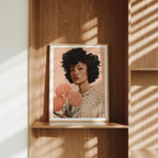 Vertical 3x4 Frame Mockup With Sunlight