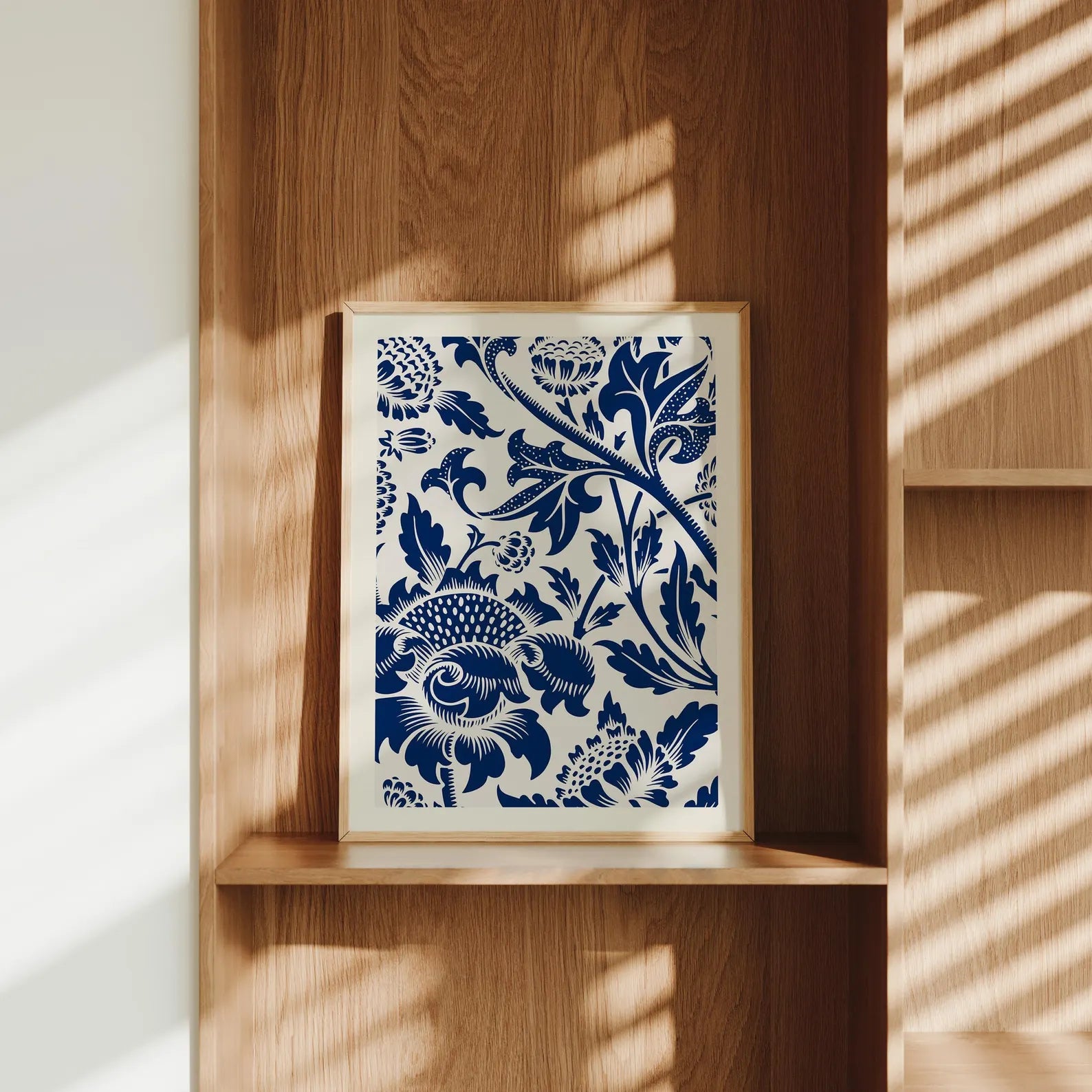 Vertical 3x4 Frame Mockup With Sunlight