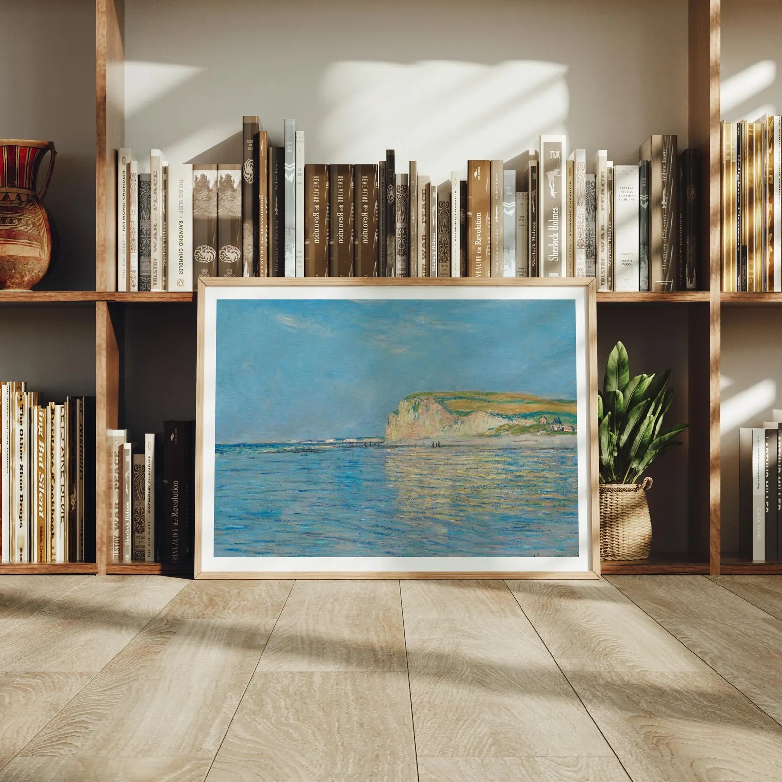 Horizontal 4x3 Frame Mockup With Sunlight