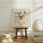 Square Frame Mockup With Sunlight