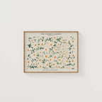 Horizontal 4x3 White Wall Frame Mockup