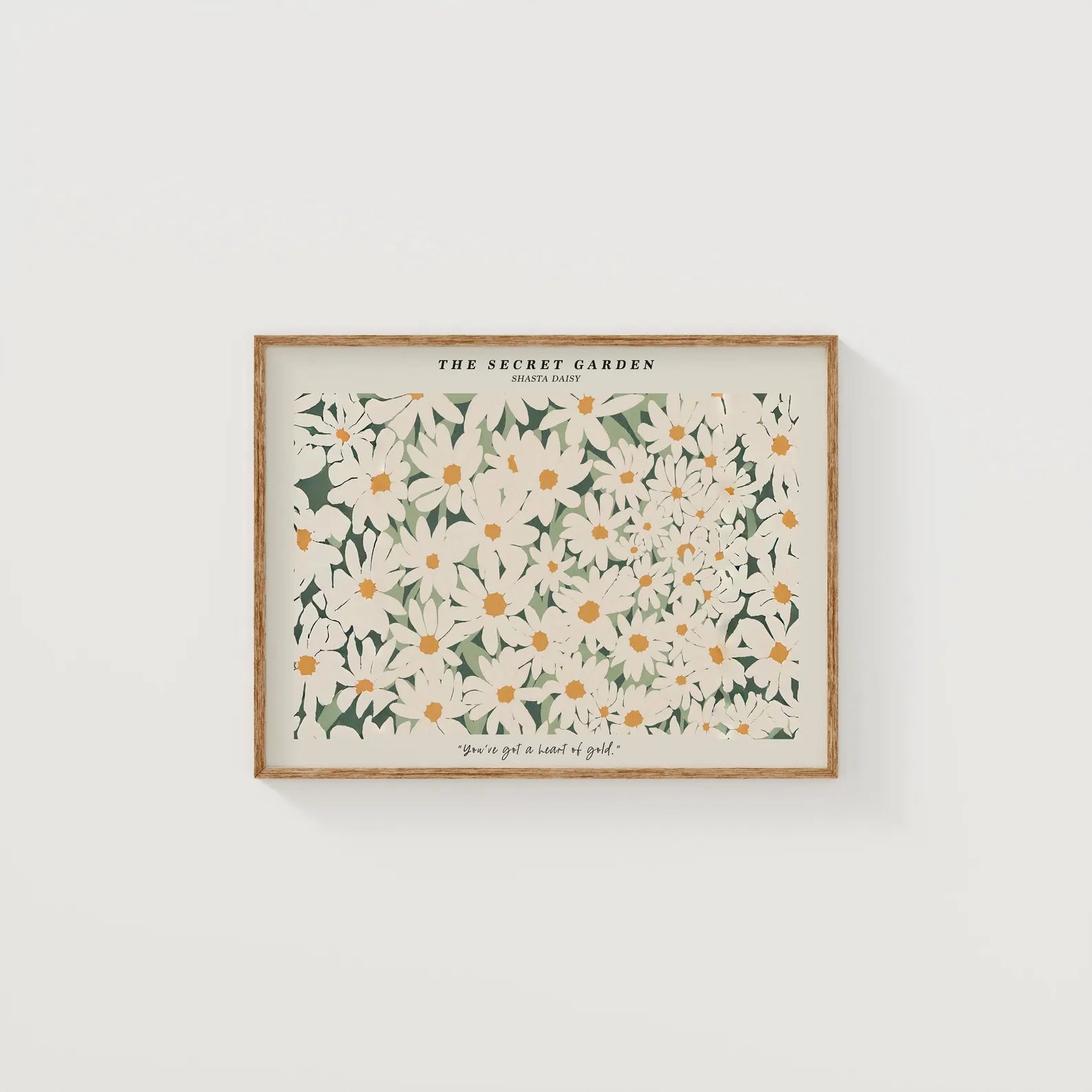 Horizontal 4x3 White Wall Frame Mockup