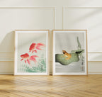 2 Vertical 3x4 Frames Mockup With Sunlight