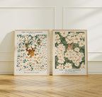 2 Vertical 3x4 Frames Mockup With Sunlight