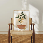 Vertical 3x4 Frame Mockup With Sunlight