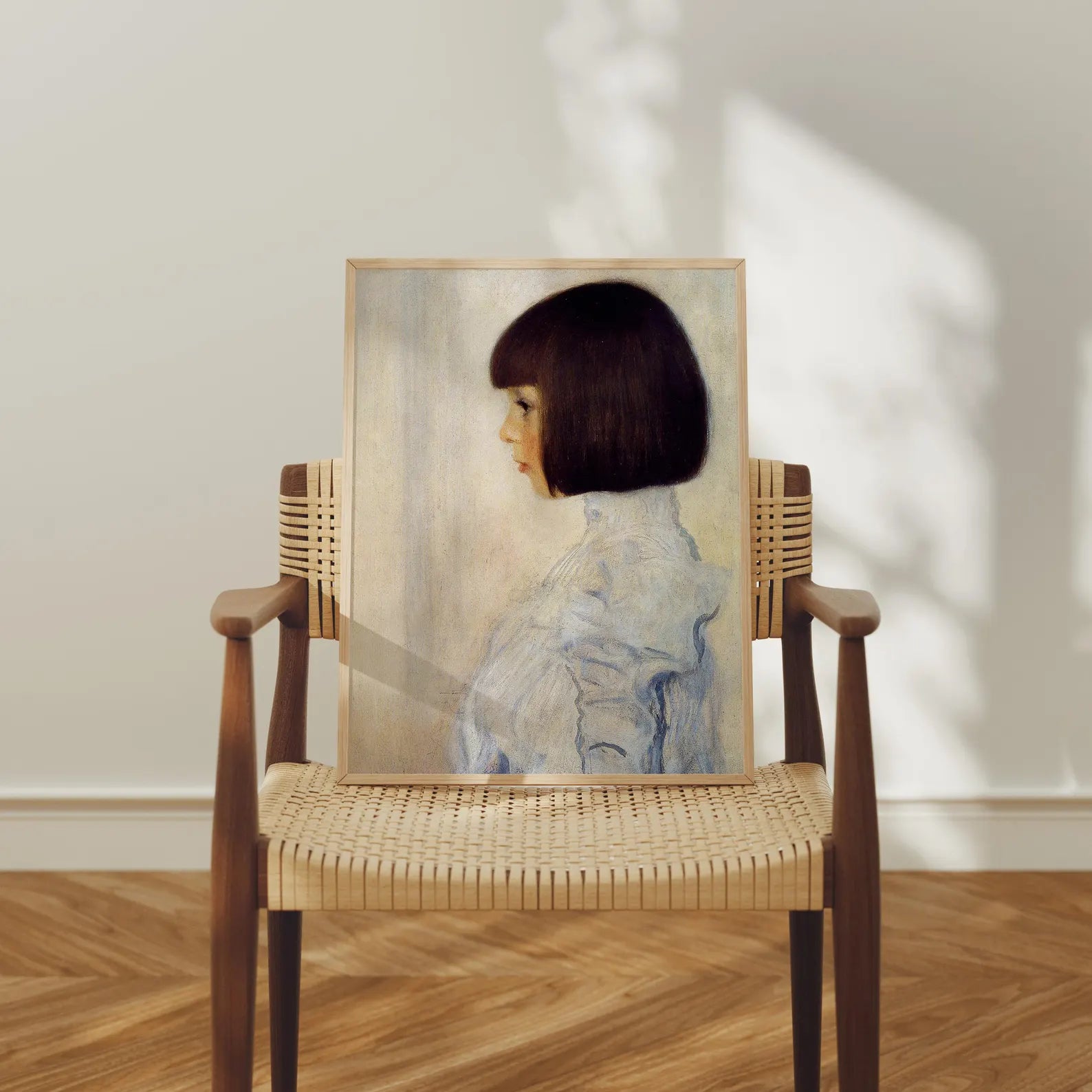 Vertical 3x4 Frame Mockup With Sunlight