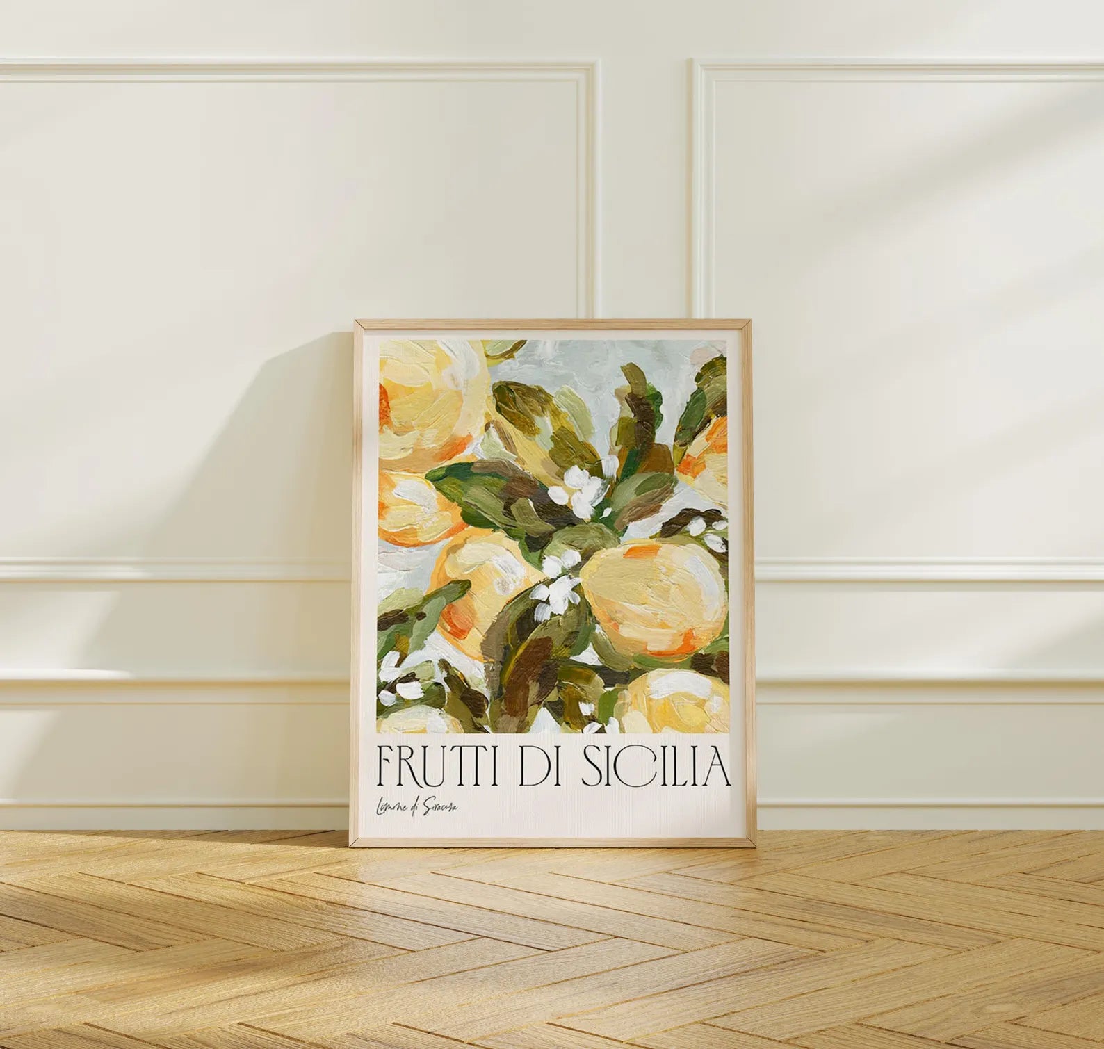 Vertical 3x4 Frame Mockup With Sunlight