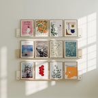12 Vertical 3x4 Frames Mockup With Sunlight