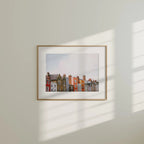 Horizontal 7x5 Wall Frame Mockup With Sunlight