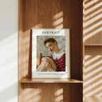 Vertical 3x4 Frame Mockup With Sunlight