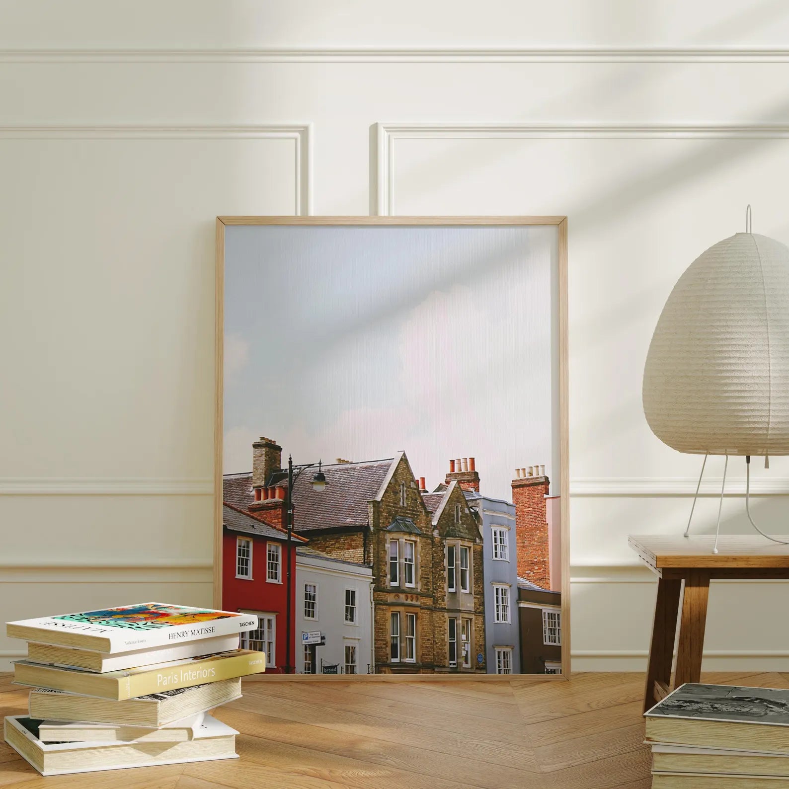 Vertical 3x4 Frame Mockup With Sunlight