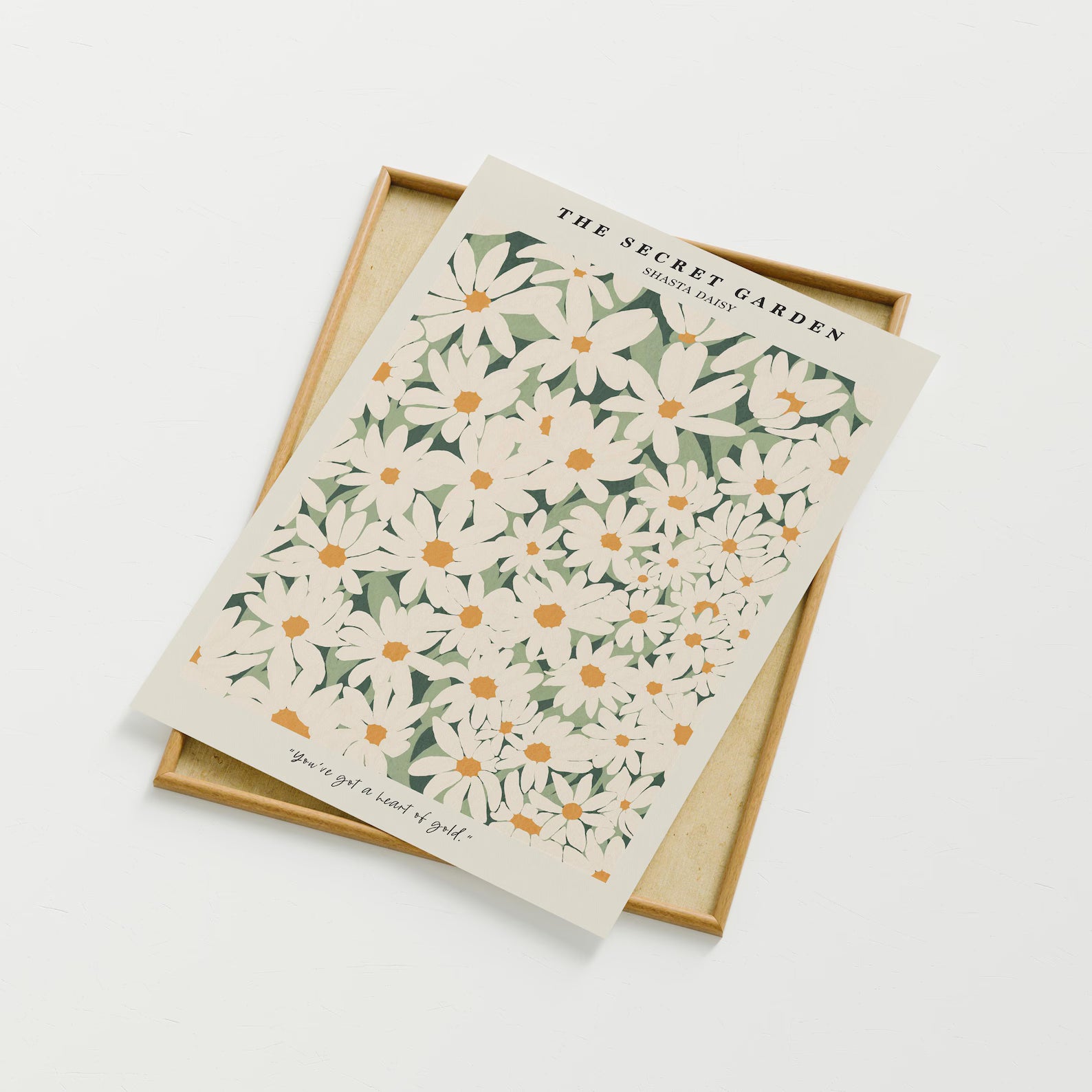 Vertical 3x4 Poster Mockup With Frame