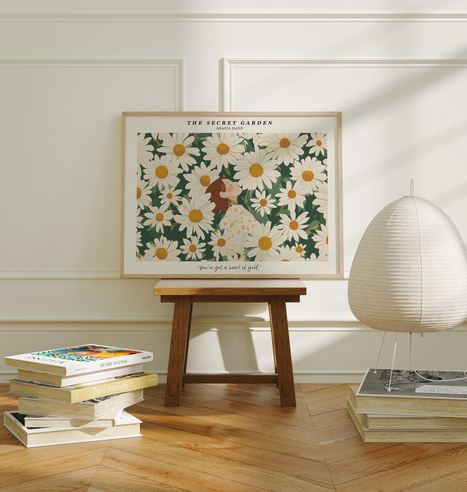 Horizontal 4x3 Frame Mockup With Sunlight