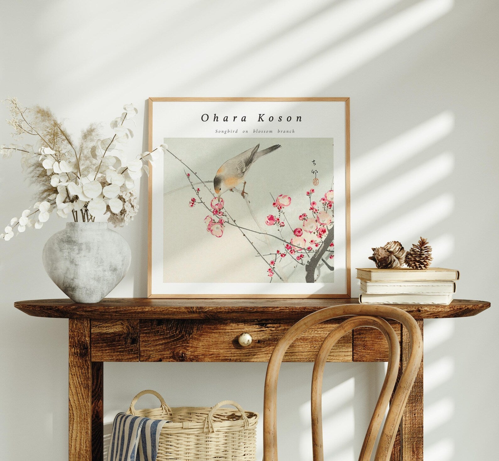 Square Frame Mockup With Sunlight