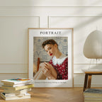 Vertical 3x4 Frame Mockup With Sunlight