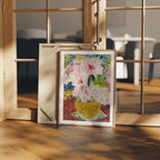 Vertical 3x4 Frame Mockup With Sunlight