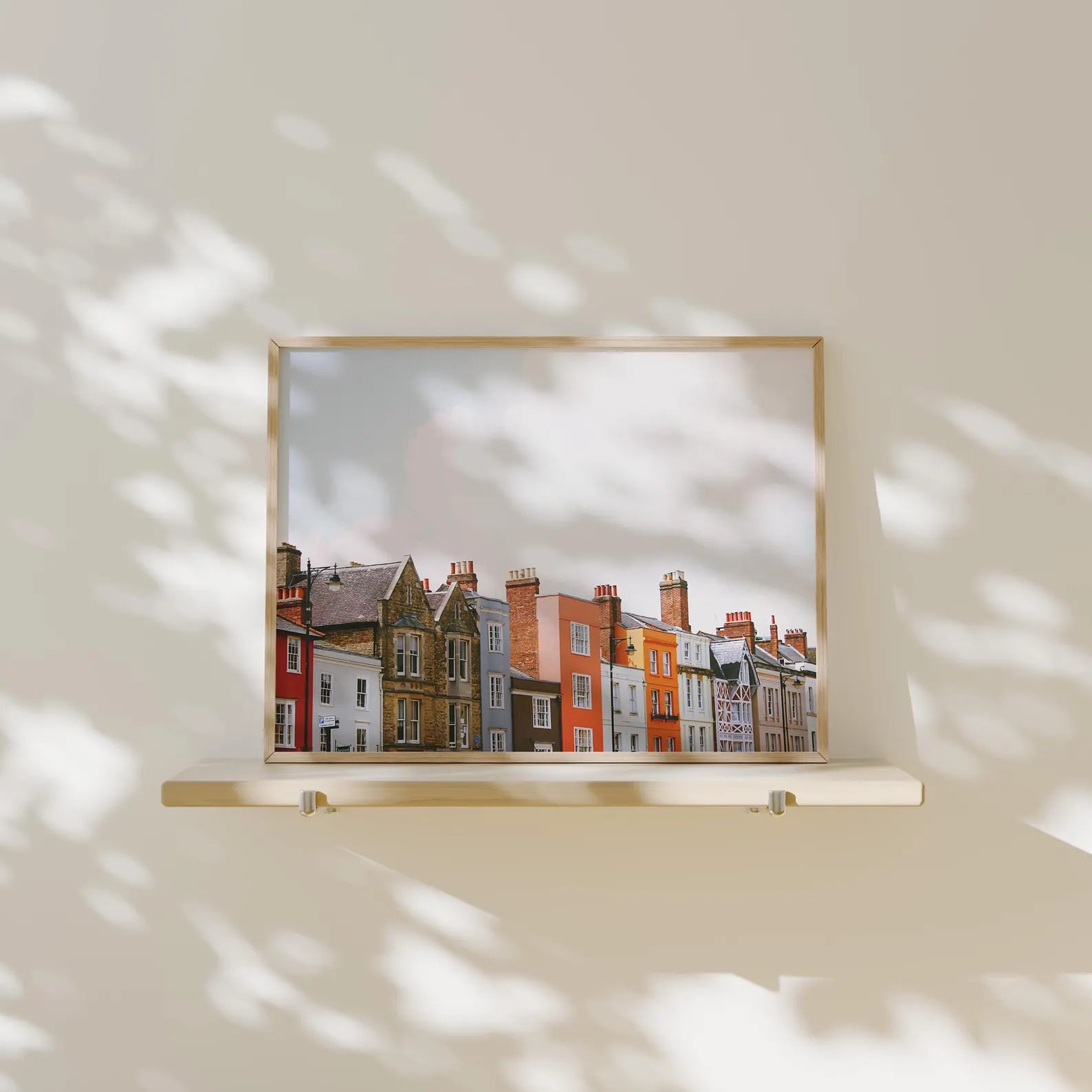 Horizontal 4x3 Frame Mockup With Sunlight