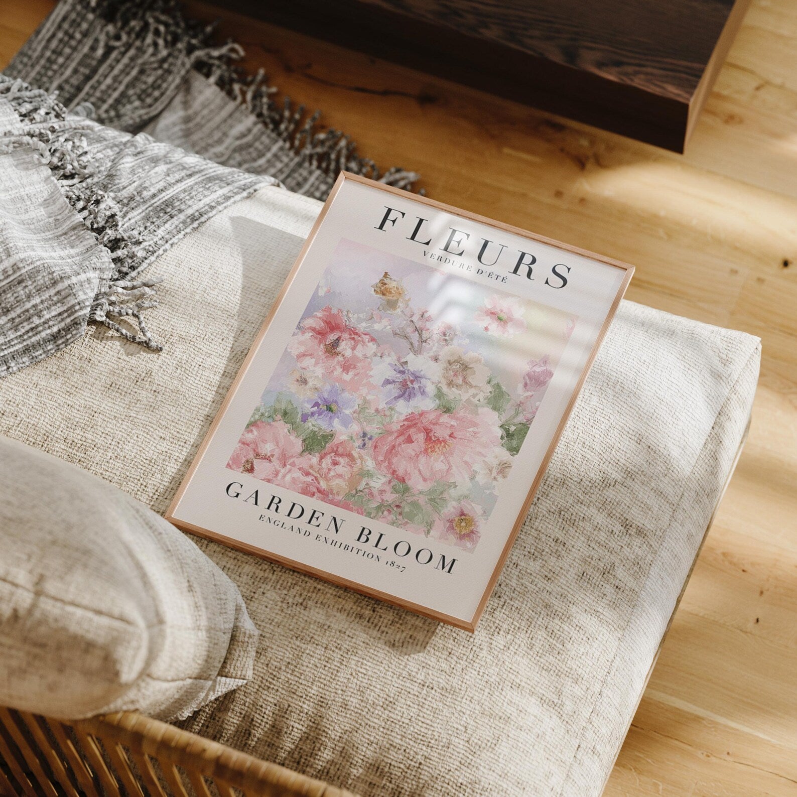 Vertical A Series Frame Mockup With Sunlight