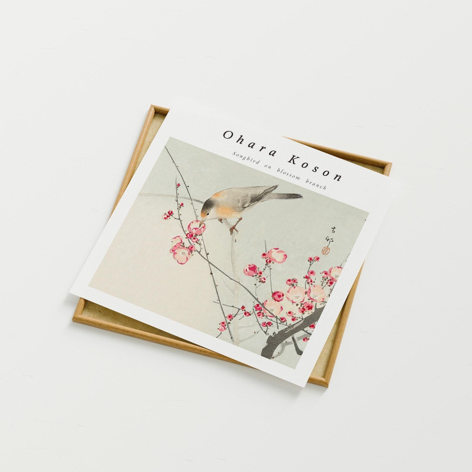 Square Poster With Frame Mockup