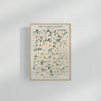 Vertical A Series White Wall Frame Mockup With Shadow