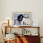 Horizontal 4x3 Desk Frame Mockup